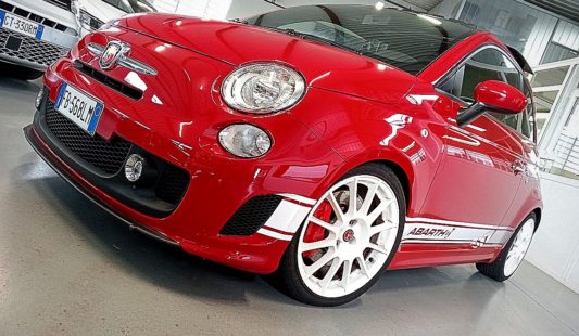 Abarth 595 TURBO MTA TETTO BREMBO BILSTEIN SCARICO E6